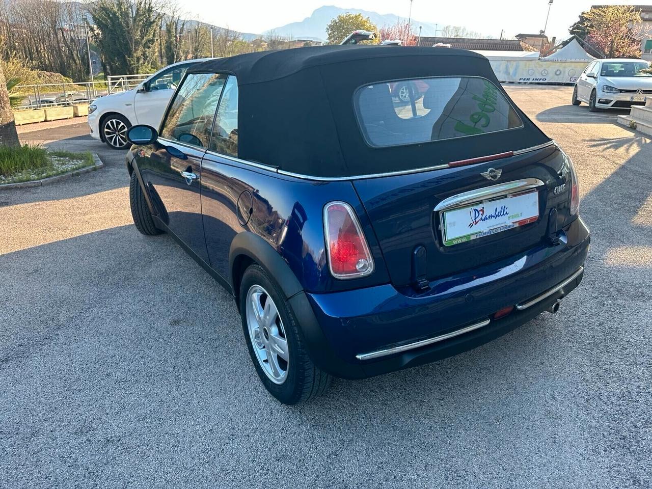 Mini 1.6 16V One DE LUXE Cabrio NEOPATENTATI