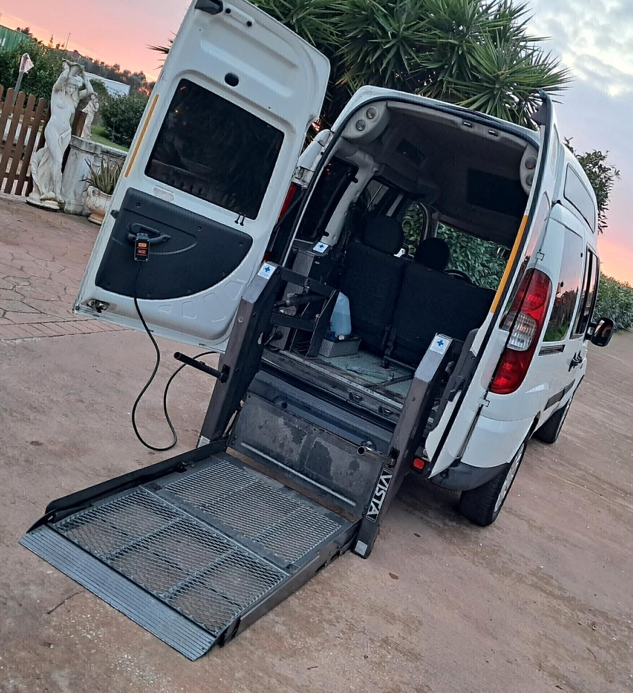 Fiat Doblo Doblò 1.9 120cv TETTO ALTO TRASPORTO DISABILI unipro'