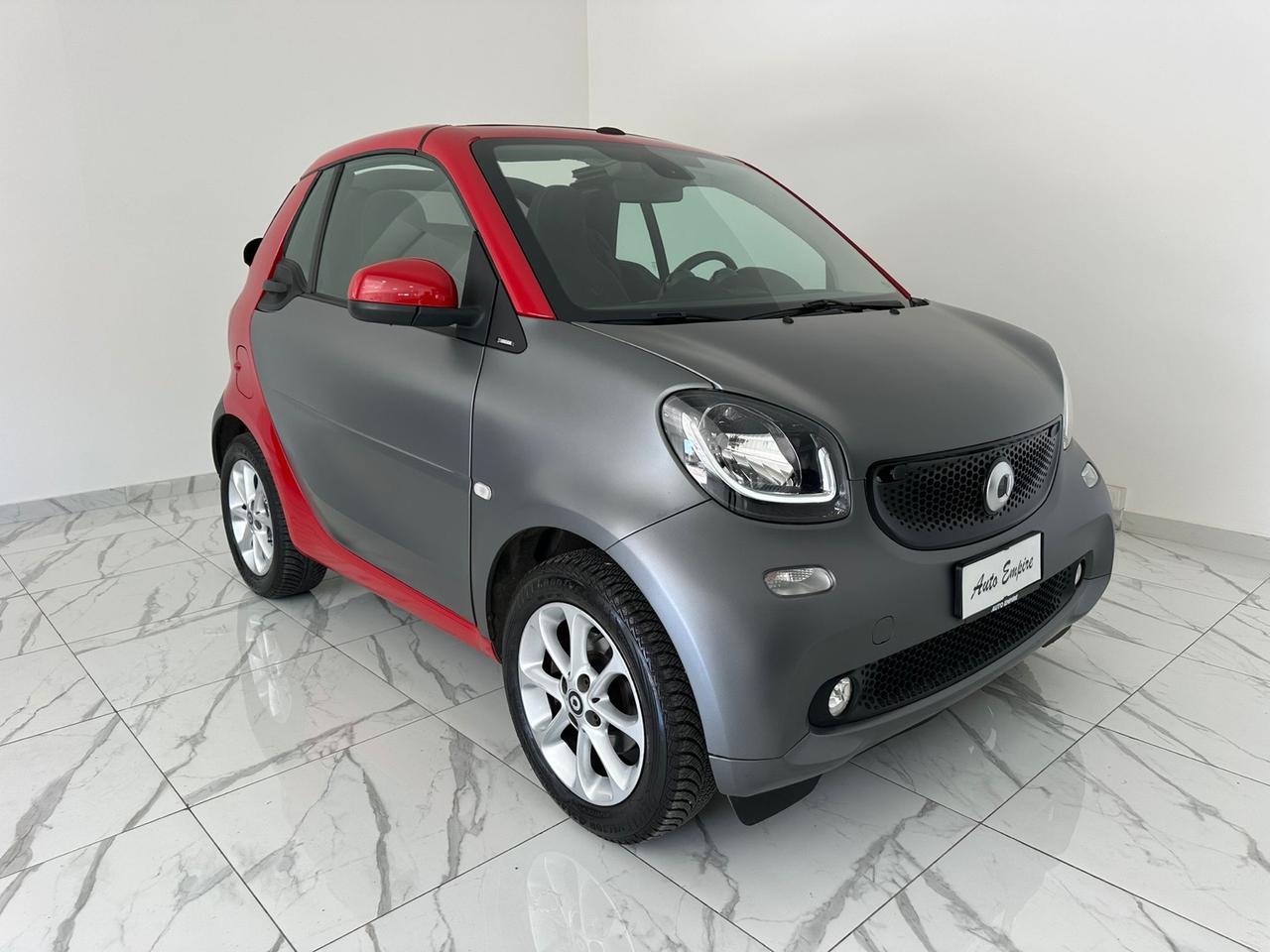 SMART FORTWO CABRIO PASSION AUTOMATICA GRIGIO OPACO
