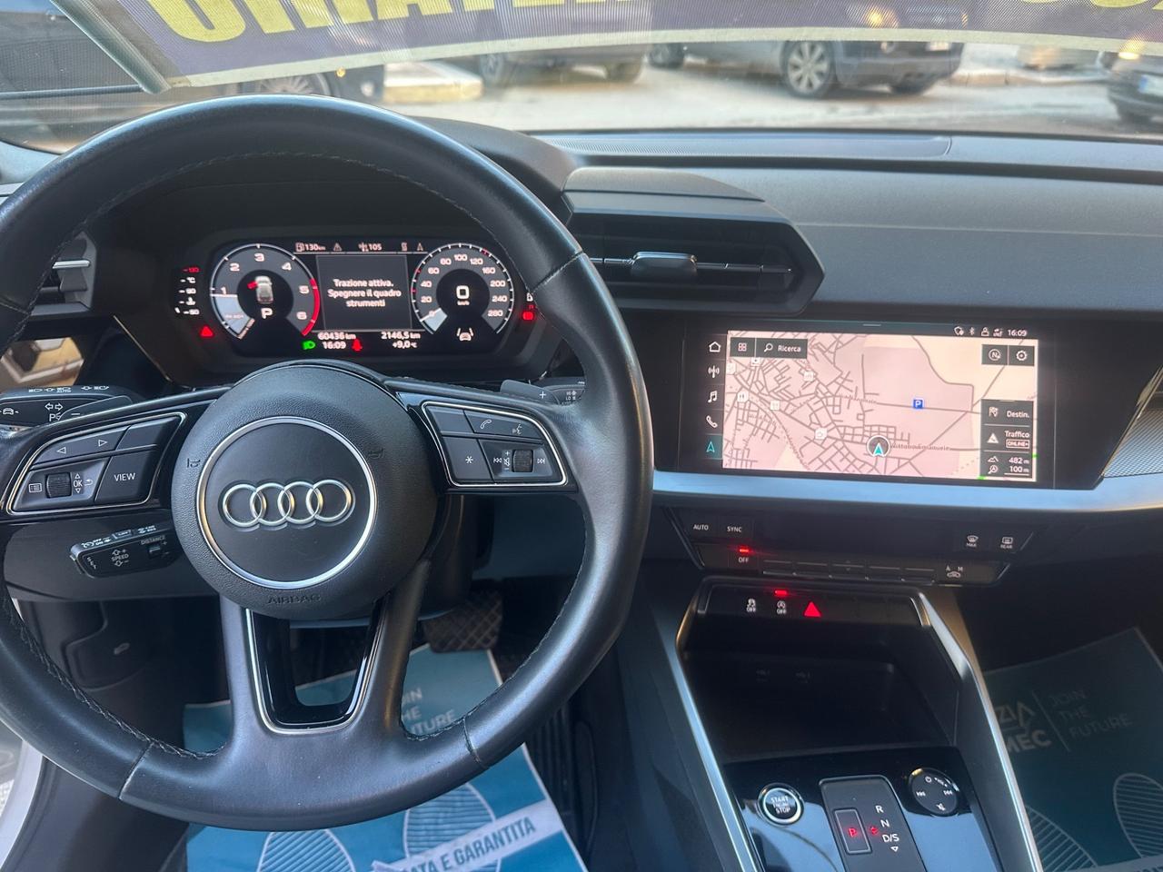 Audi A3 SPB S TRONIC 30 TDI S line edition 31/01/2023 KM 60493 CERT 1PROP