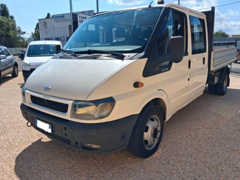 FORD TRANSIT 125-350 DOPPIA CABINA CASSONATO FISSO