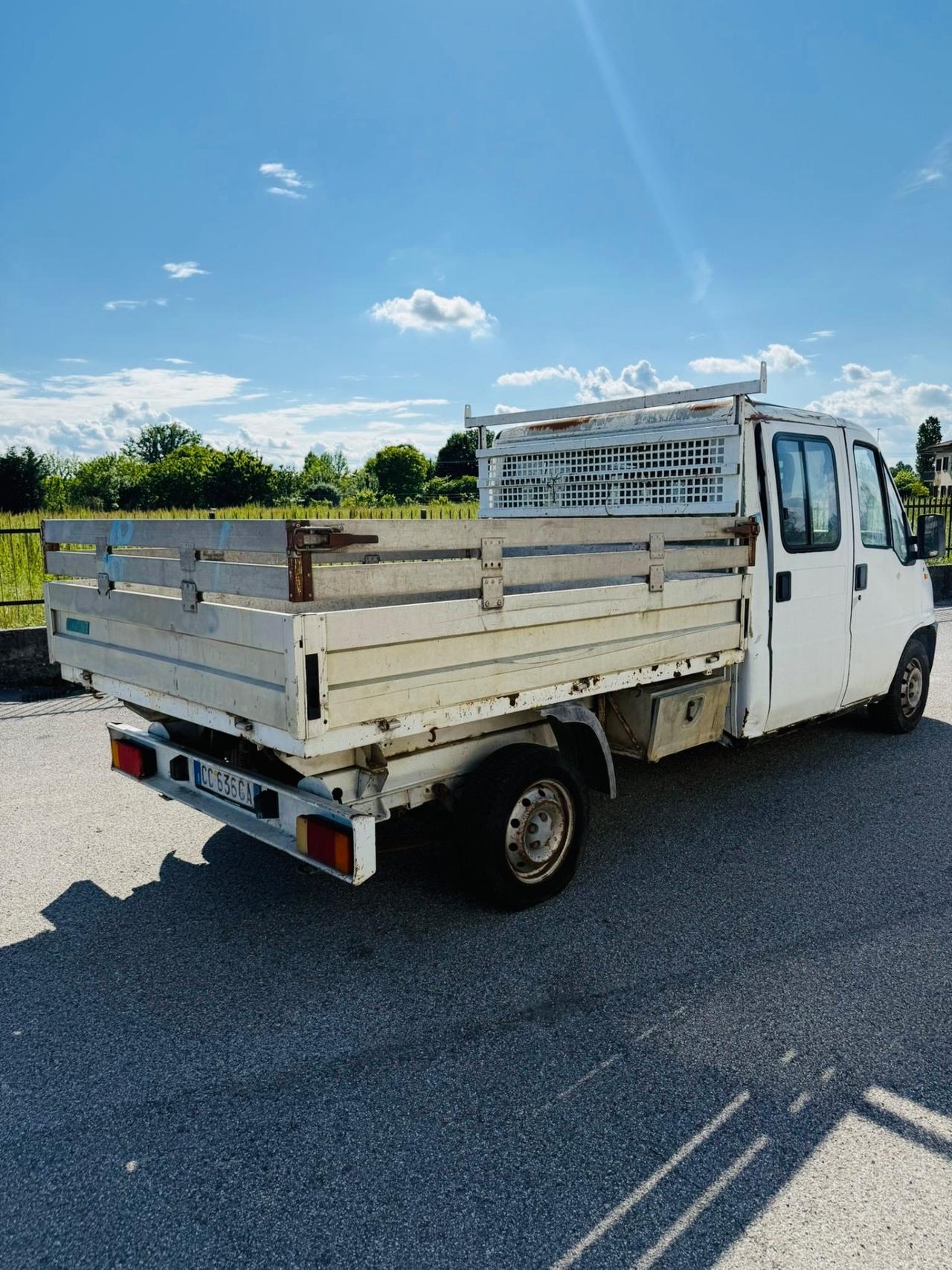 FIAT DUCATO 2.5 TDI 1996 7 POSTI CASSONE FISSO MOTORE OK