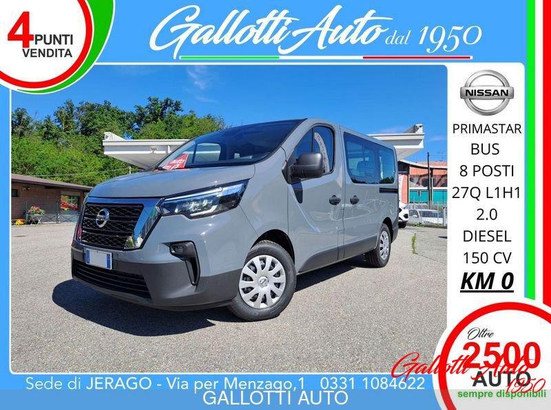 Nissan Primastar L1H1 Bus 8 POSTI+IVA