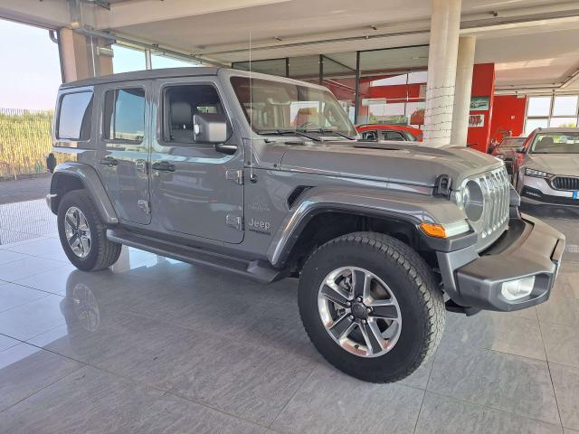 Jeep Wrangler Unlimited 2.2 mjt II 200cv Sahara Auto, Pelle Nera, Tetto elettrico, Fatturabile IVA deducibile