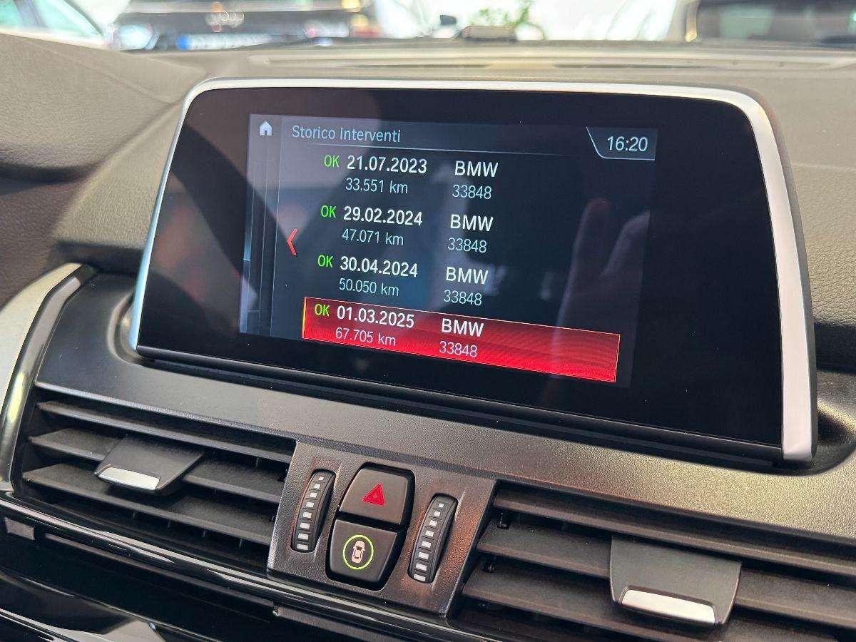 BMW 218 d Sport 2021 Pelle/Led solo 89.000km