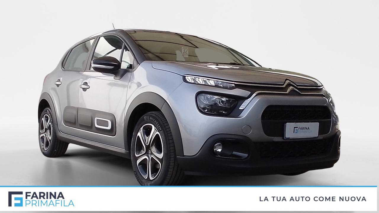 CITROEN C3 1.2 puretech Plus s&s 83cv neopatentati