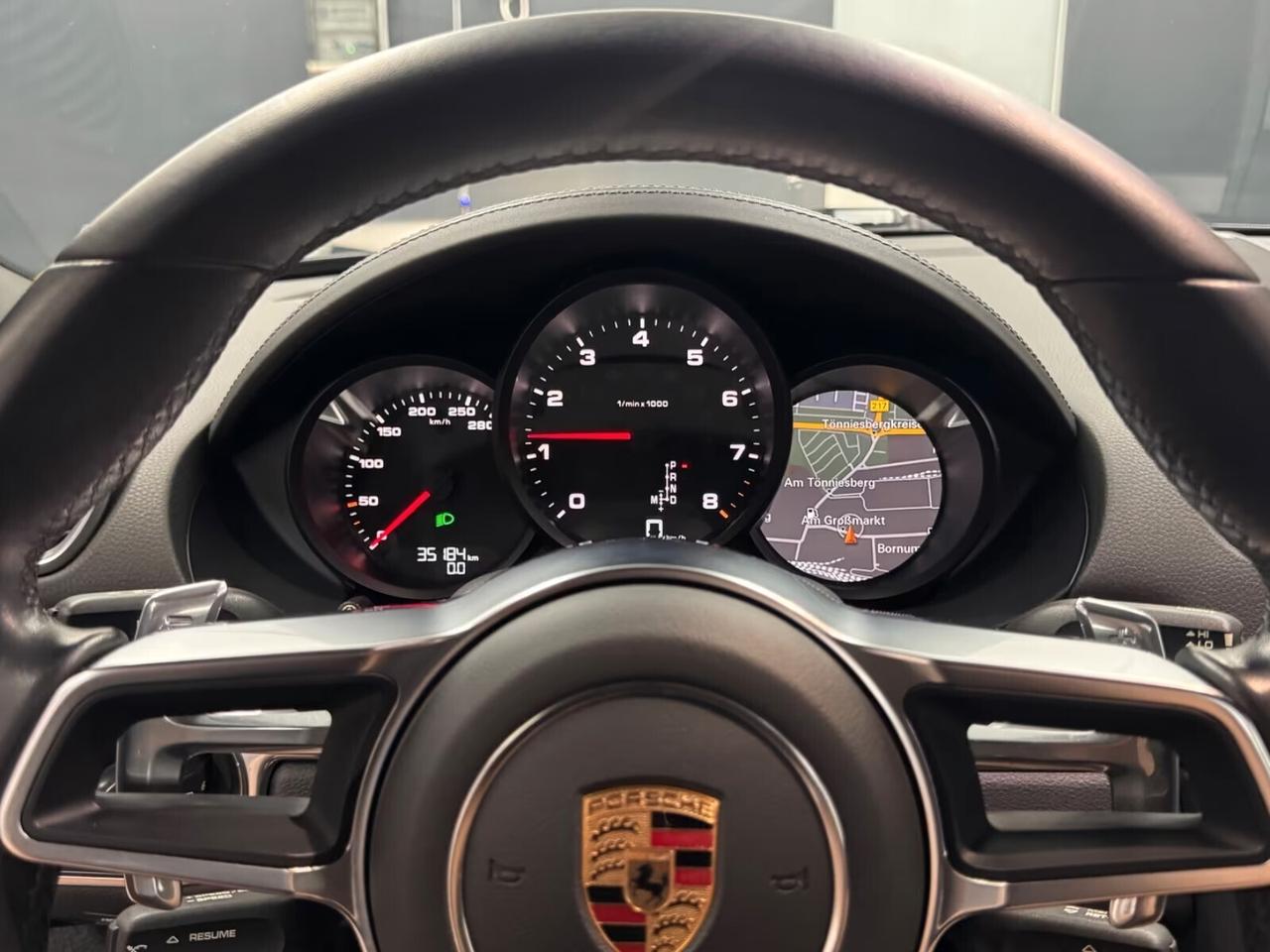 Porsche boxster 718 Spyder 2.0 Scarico sportivo nero, C 20'