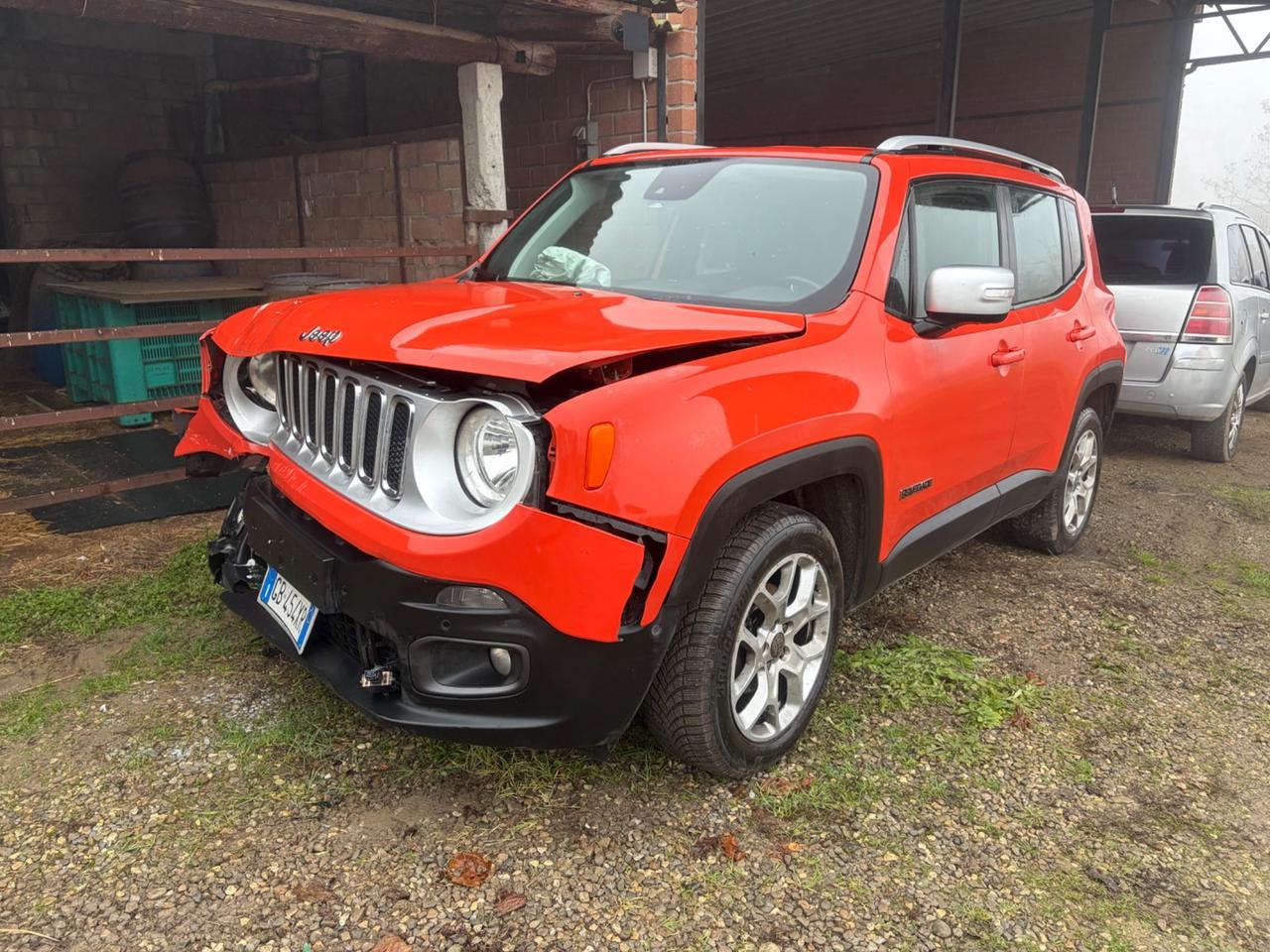 Jeep Renegade 1.6 Mjt 120 CV Limited 2018 INCIDENTATO