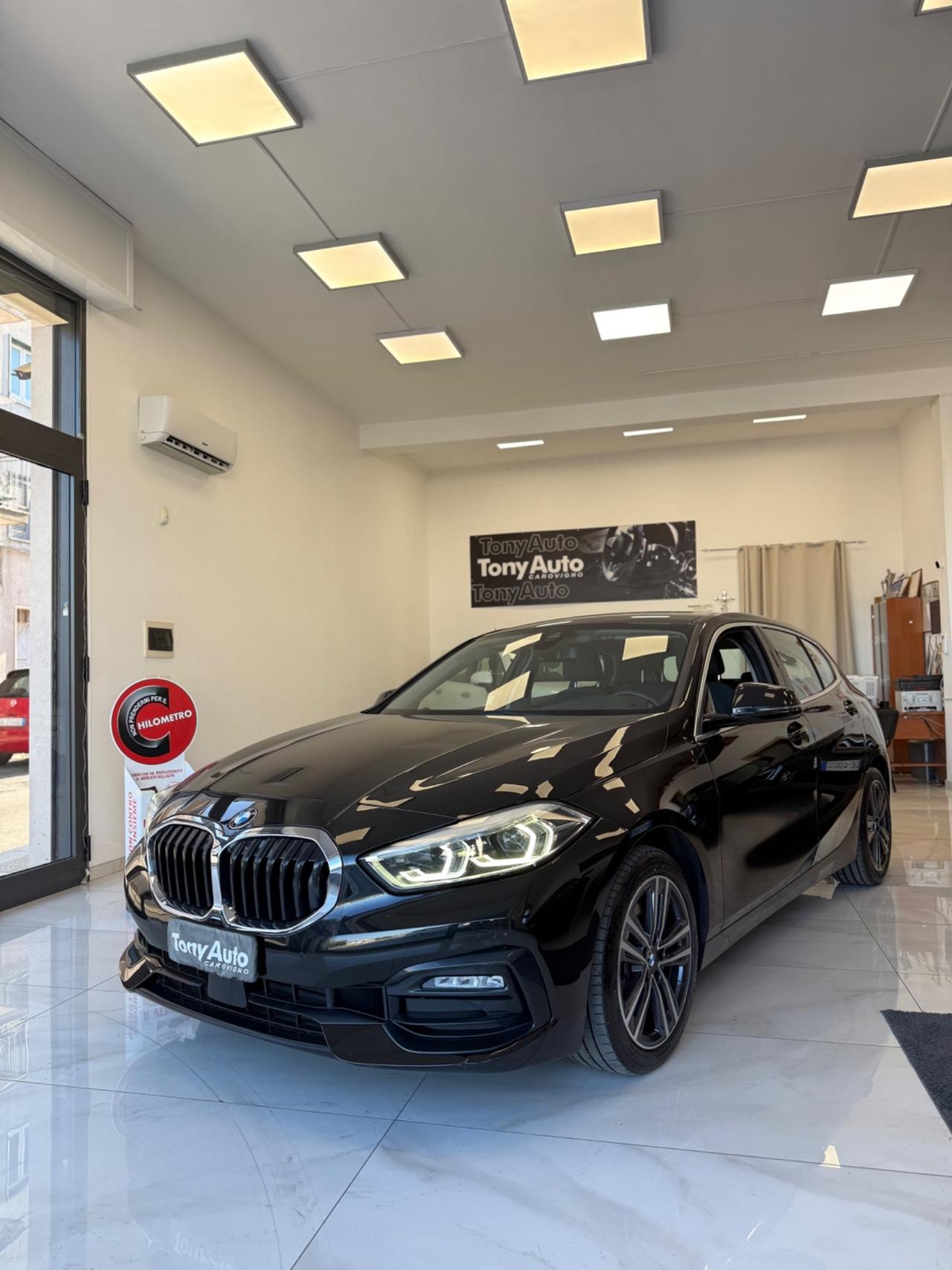 Bmw 118 d SPORT CON APPLE CARPLAY,VIRTUAL COCKPIT,NAVI,FULL LED,AZIENDALE BMW,KM CERTIFICATI