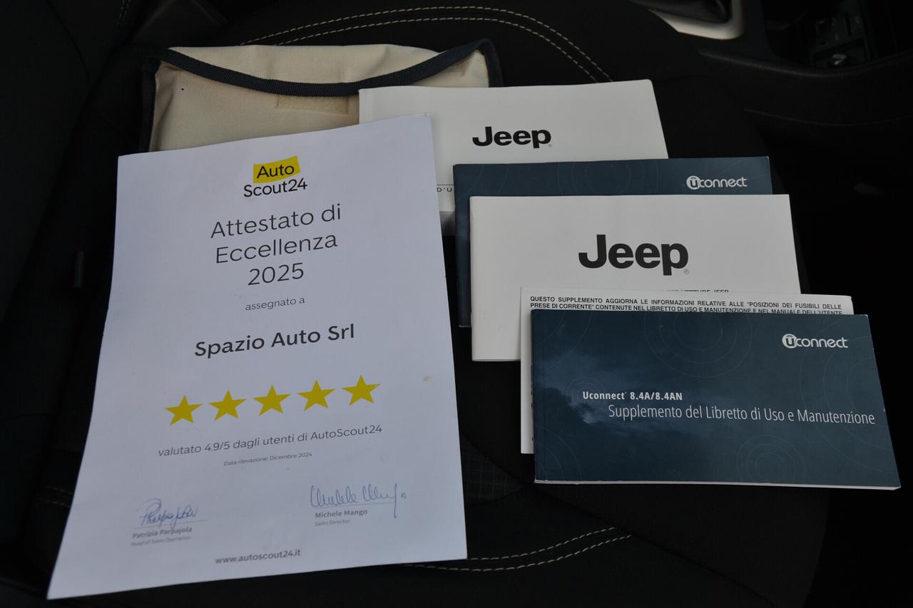 Jeep Cherokee 2.0 Mjt 170CV 4WD AUTOM.+ NAVI+PDC+LED+TEL+PRIVACY