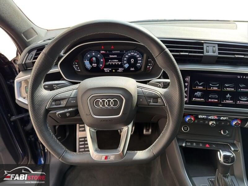 Audi Q3 Sportback 35 TDI 150 Cv S-Tronic S-Line interno ed esterno