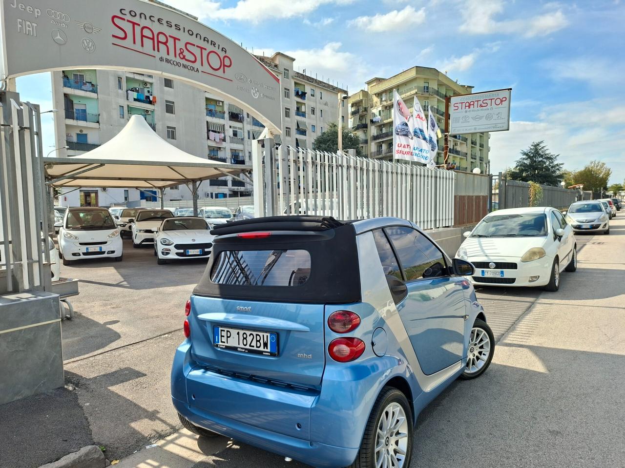 Smart ForTwo 1000 52 kW MHD cabrio passion SERVOSTERZO