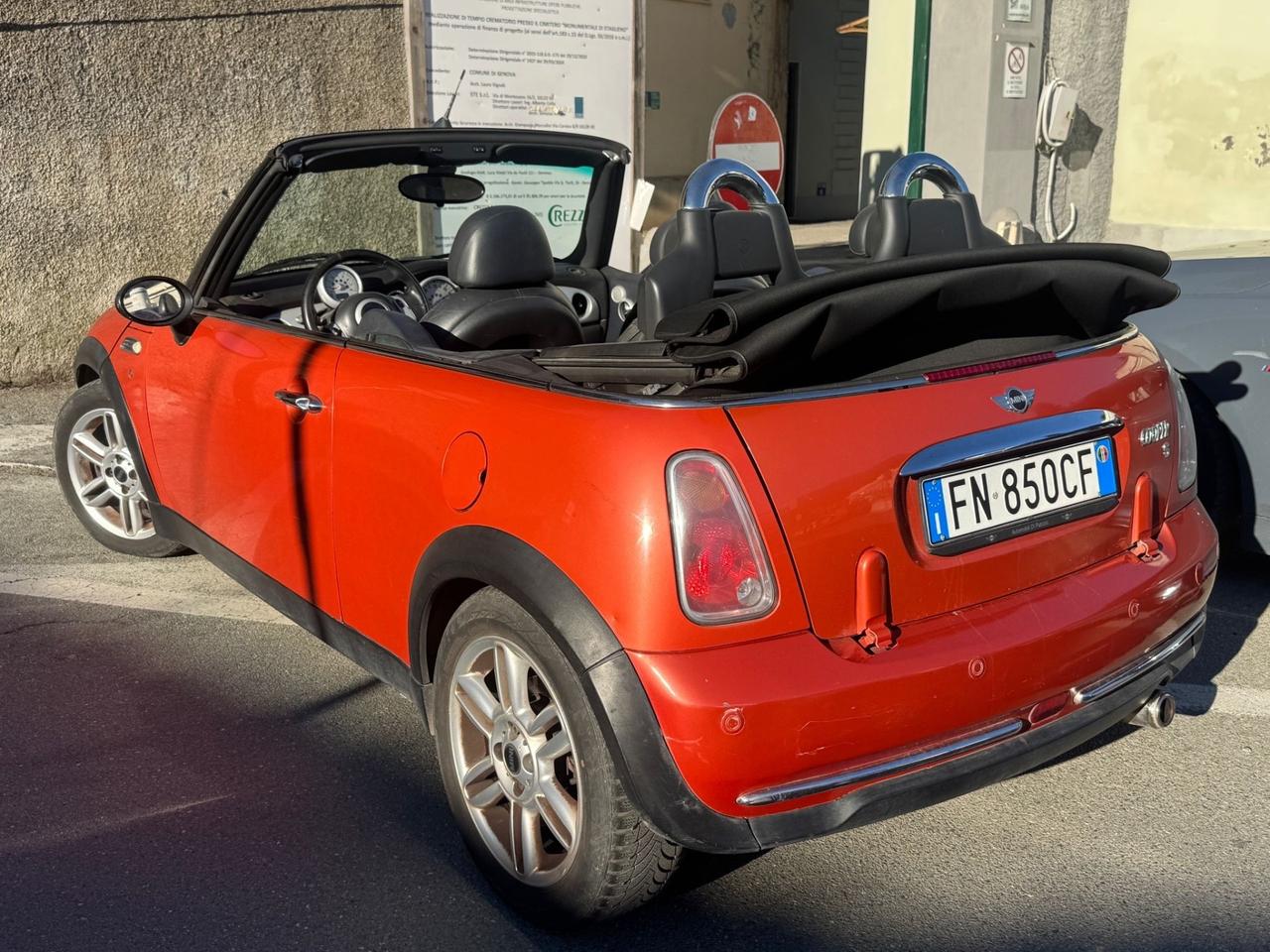 Mini 1.6 benzina/gpl Cooper cabriolet - 2004