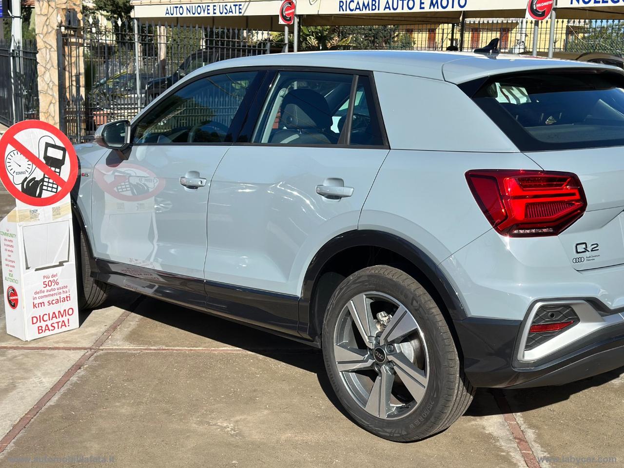 AUDI Q2 30 TDI S LINE EDITION KM ZERO - NEOPATENTATI