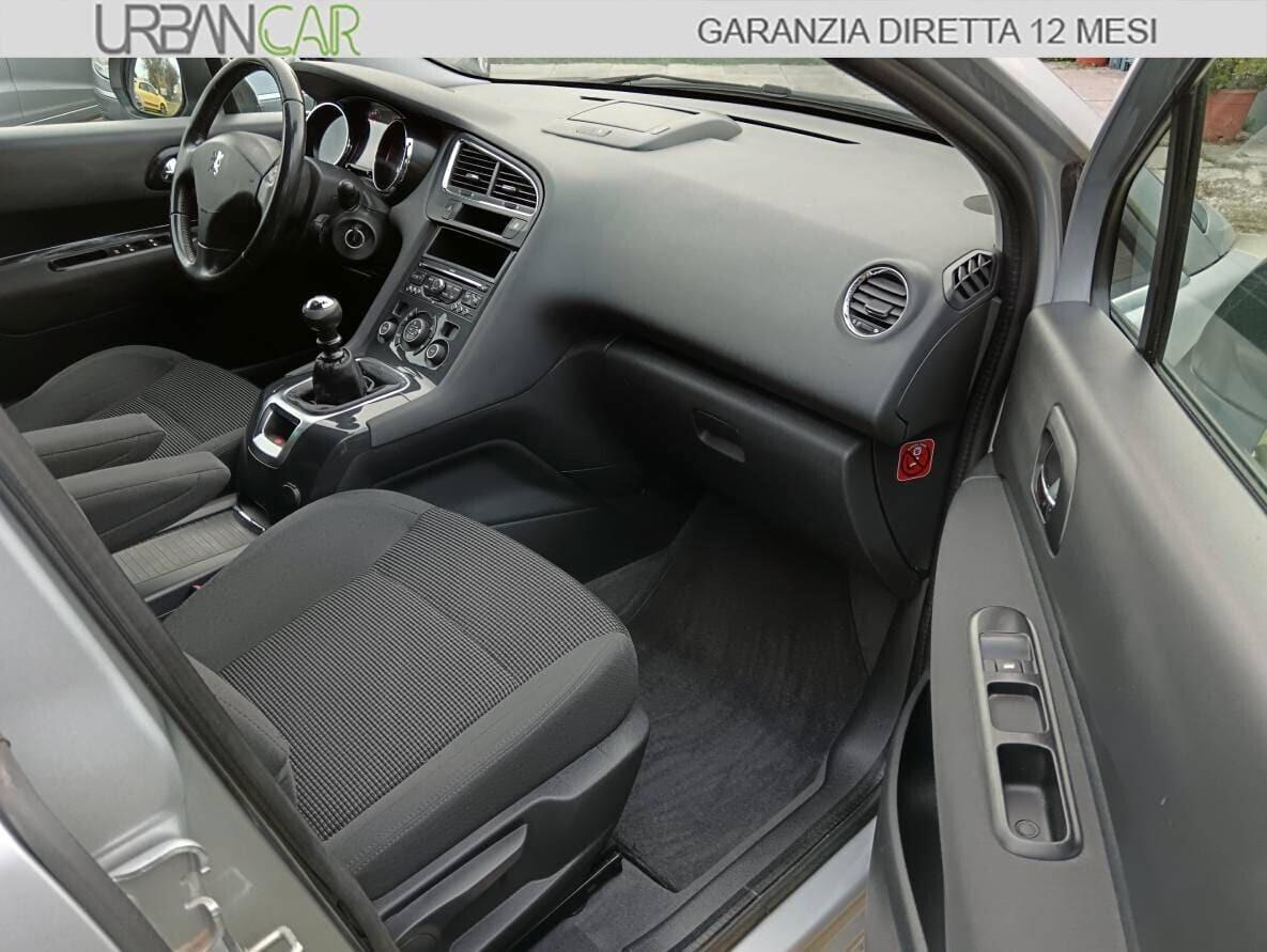 PEUGEOT 5008 1.6 HDI 110 cv 7 posti - GARANZIA