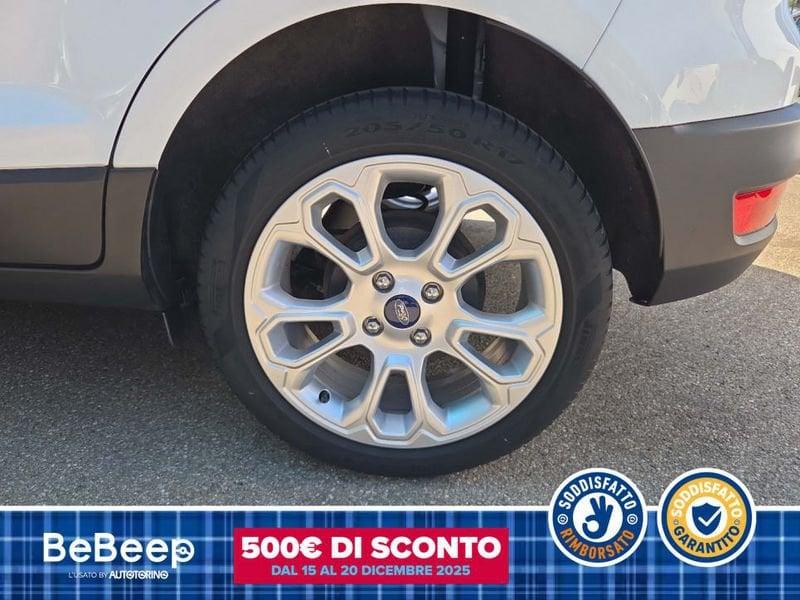 Ford EcoSport 1.5 ECOBLUE TITANIUM S&S 95CV MY20.25