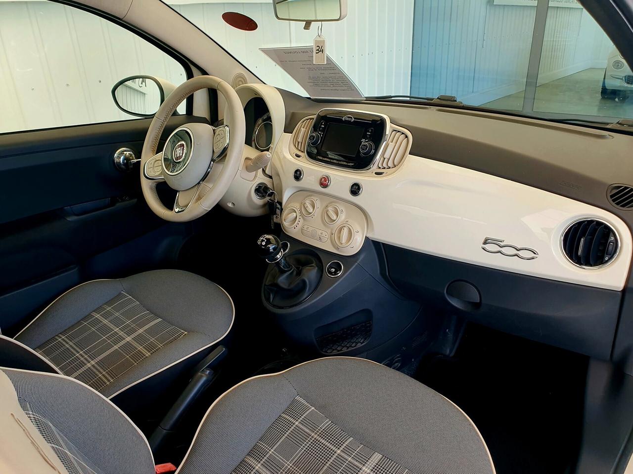 Fiat 500 1.2 Lounge - 2017 - KM. 93.000