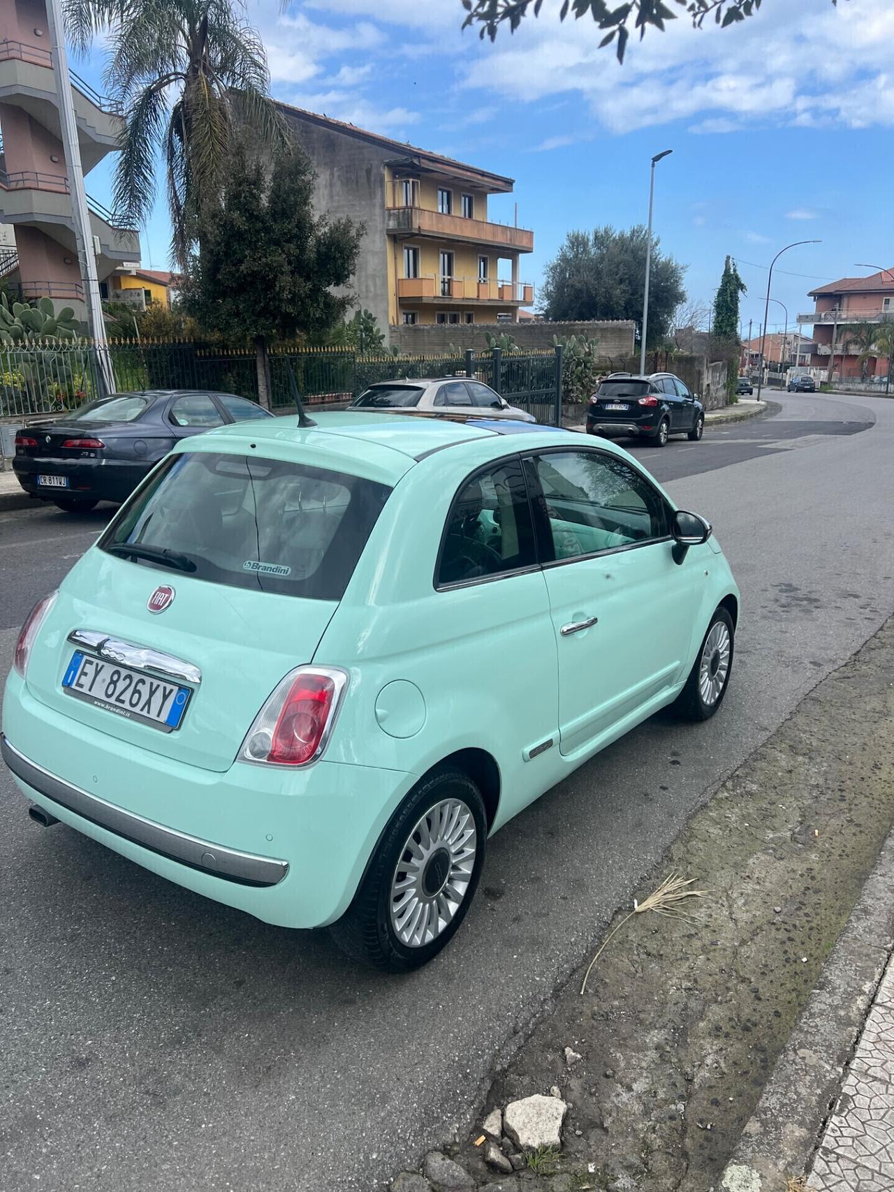 Fiat 500 1.2 benzina 2015 tagliandi certificati