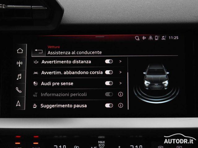 AUDI A3 SPB 30 G-Tron S-Tronic Advanced CERCHI 18, NAVI