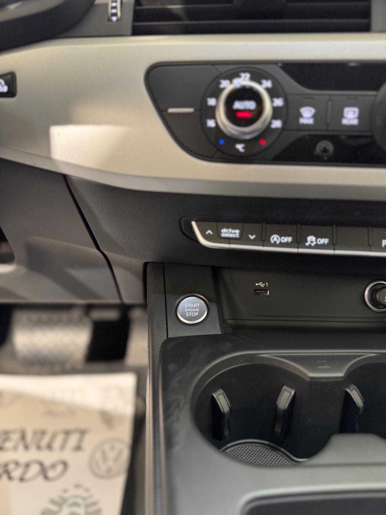 A4 Avant 2.0 Advanced FARI FULL LED, SENSORI ANT & POST, CRUISE ADATTIVO, APPLE CARPLAY E ANDROIDAUTO