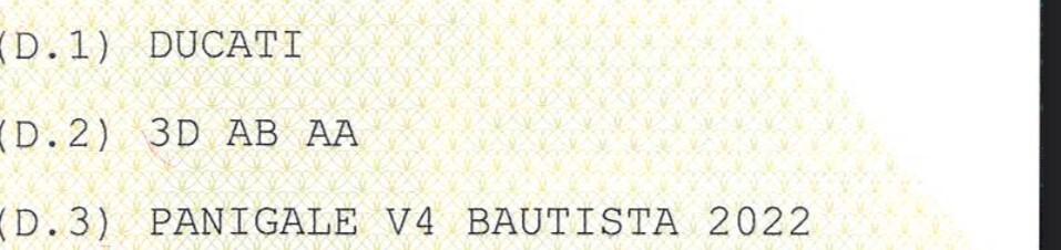 Ducati Panigale V4 REPLICA BAUTISTA