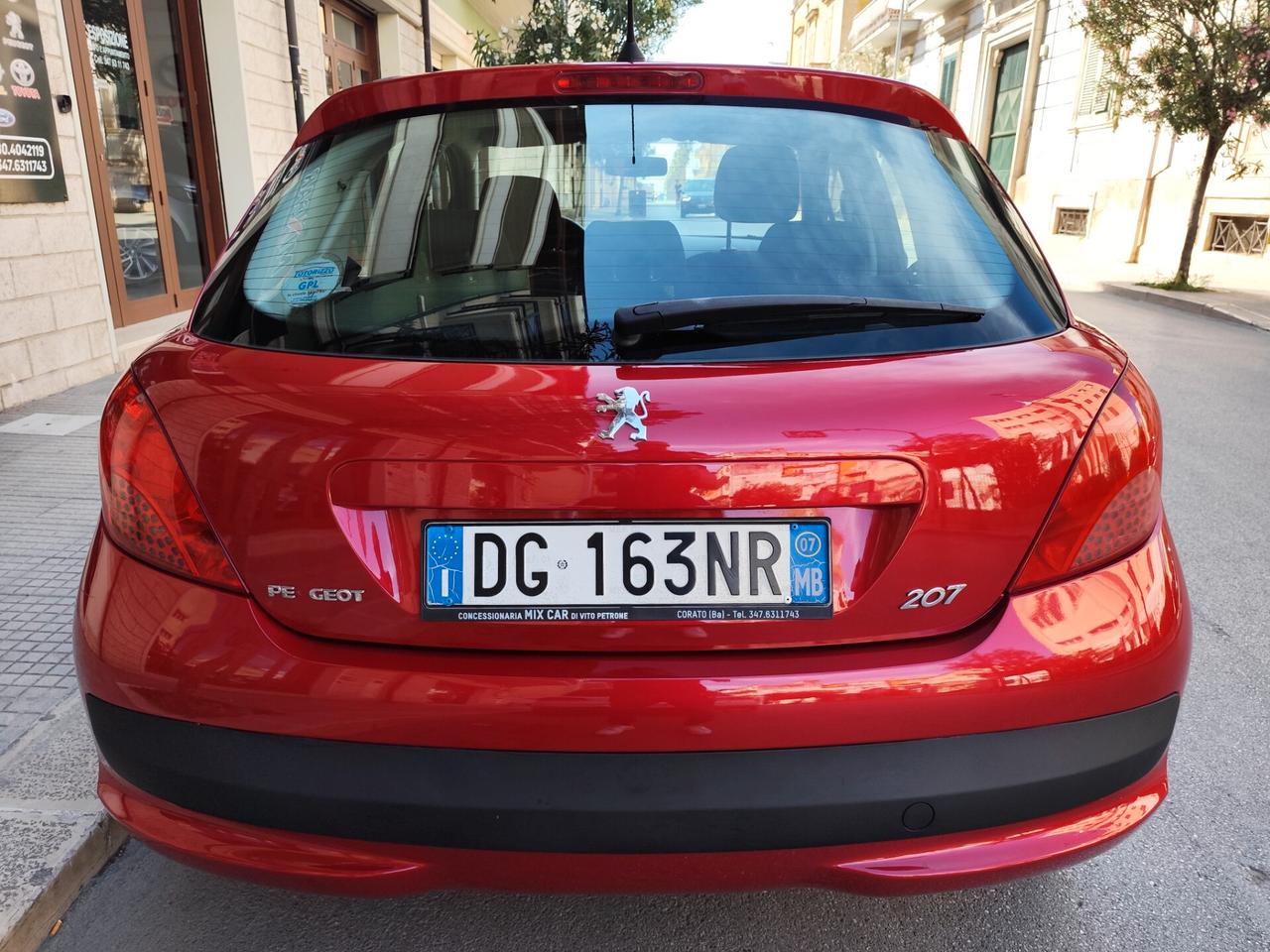 Peugeot 207 1.4 88CV 5p. GPL PERFETTA
