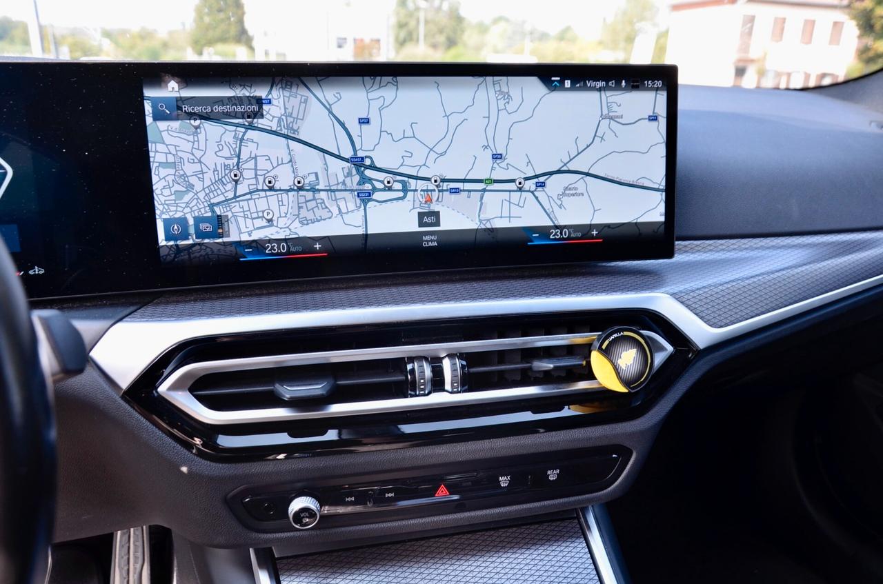 BMW 320d TOURING MILD HYBRID 48V XDRIVE MSPORT 190cv AUTO, IVA ESPOSTA, GARANZIA BMW 7/2027, PACK SERVICE 7/28, FULL LED, RETRO 360°, PERMUTE