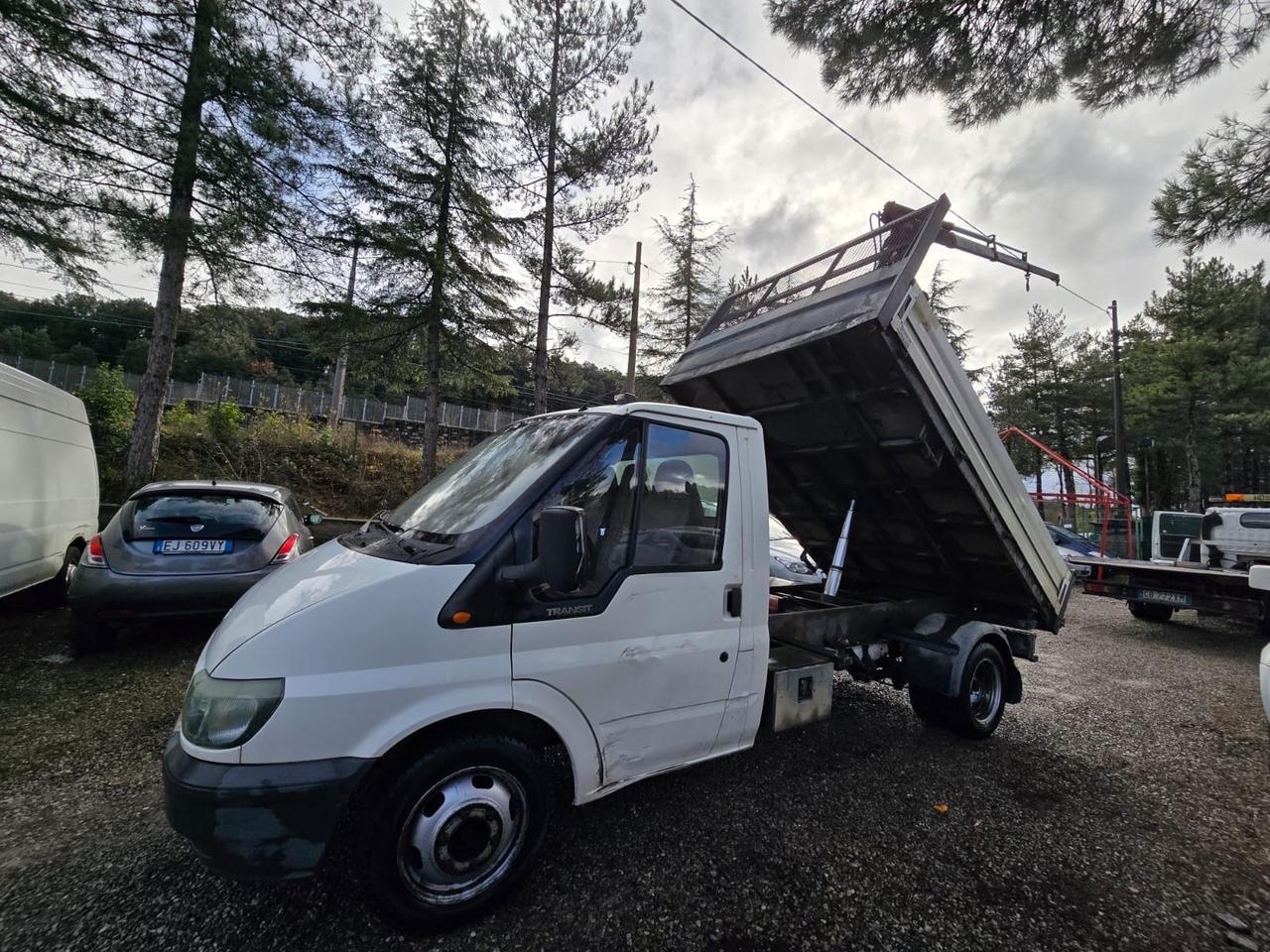 Ford transit ribaltabile e gru