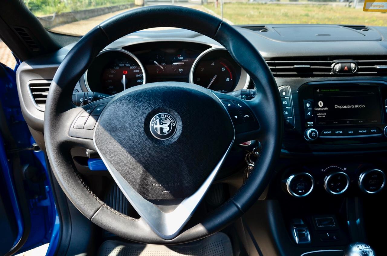 ALFA ROMEO GIULIETTA 1.6 JTDM B-TECH 120cv, UFF ITALIANA, BREMBO, NAVI, EURO 6D, 18", PERMUTE