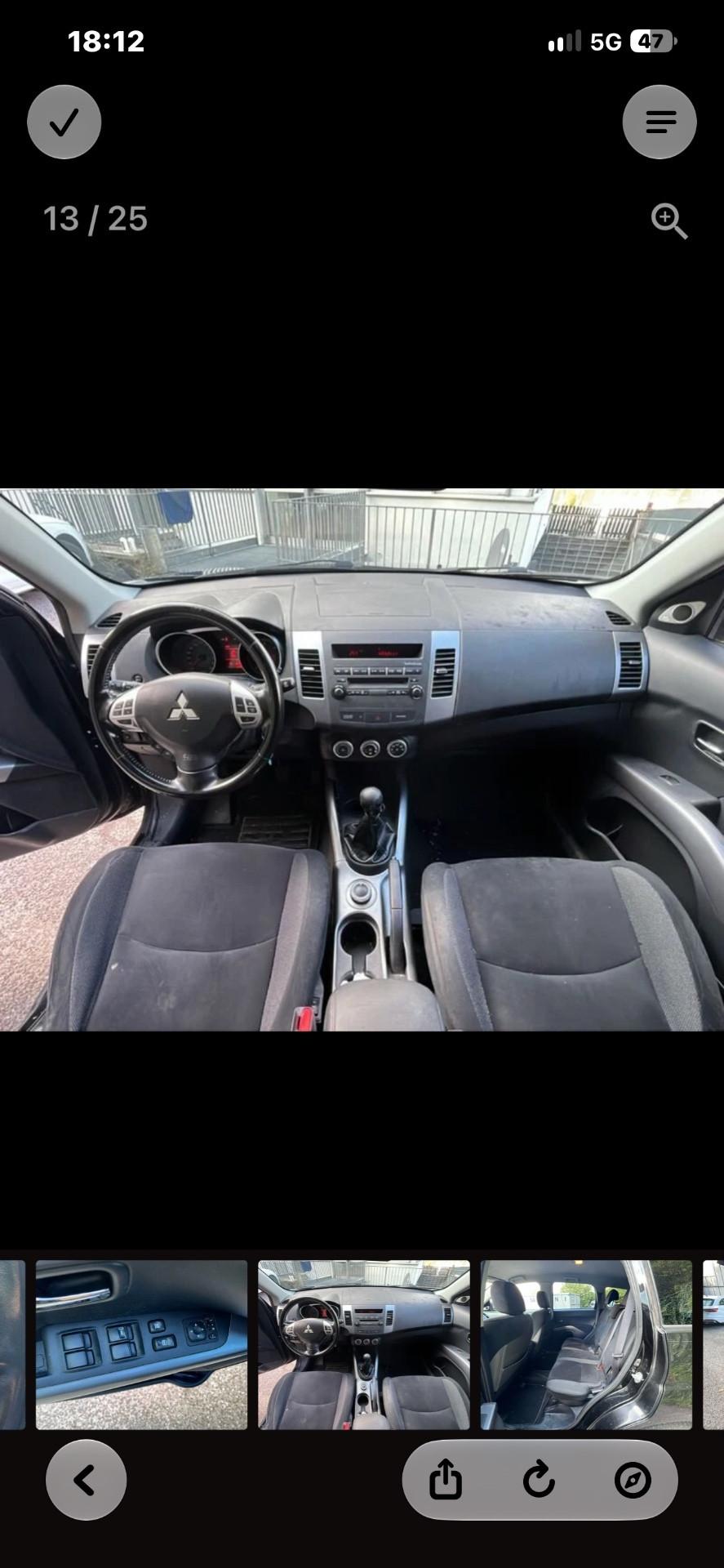 Mitsubishi Outlander 2.0 DI-D Instyle 7 p.ti DPF