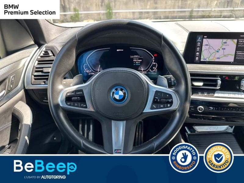 BMW X3 XDRIVE30E MSPORT AUTO
