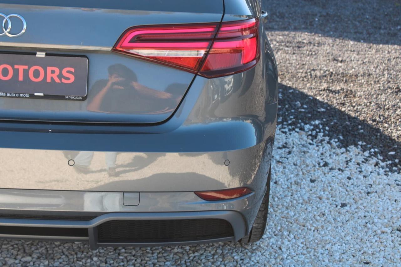 Audi A3 SPB 30 TDI S tronic Tua A SOLI 251€ al mese Anticipo Zero