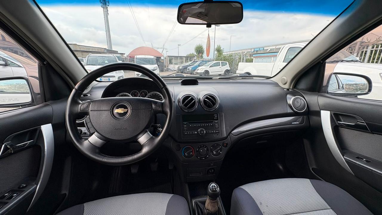 Chevrolet Aveo 1.2 BI-FUEL T48 | GPL O METANO B12D1 CC 1206 CV 84 KW 62 BERLINA, 5 P. (