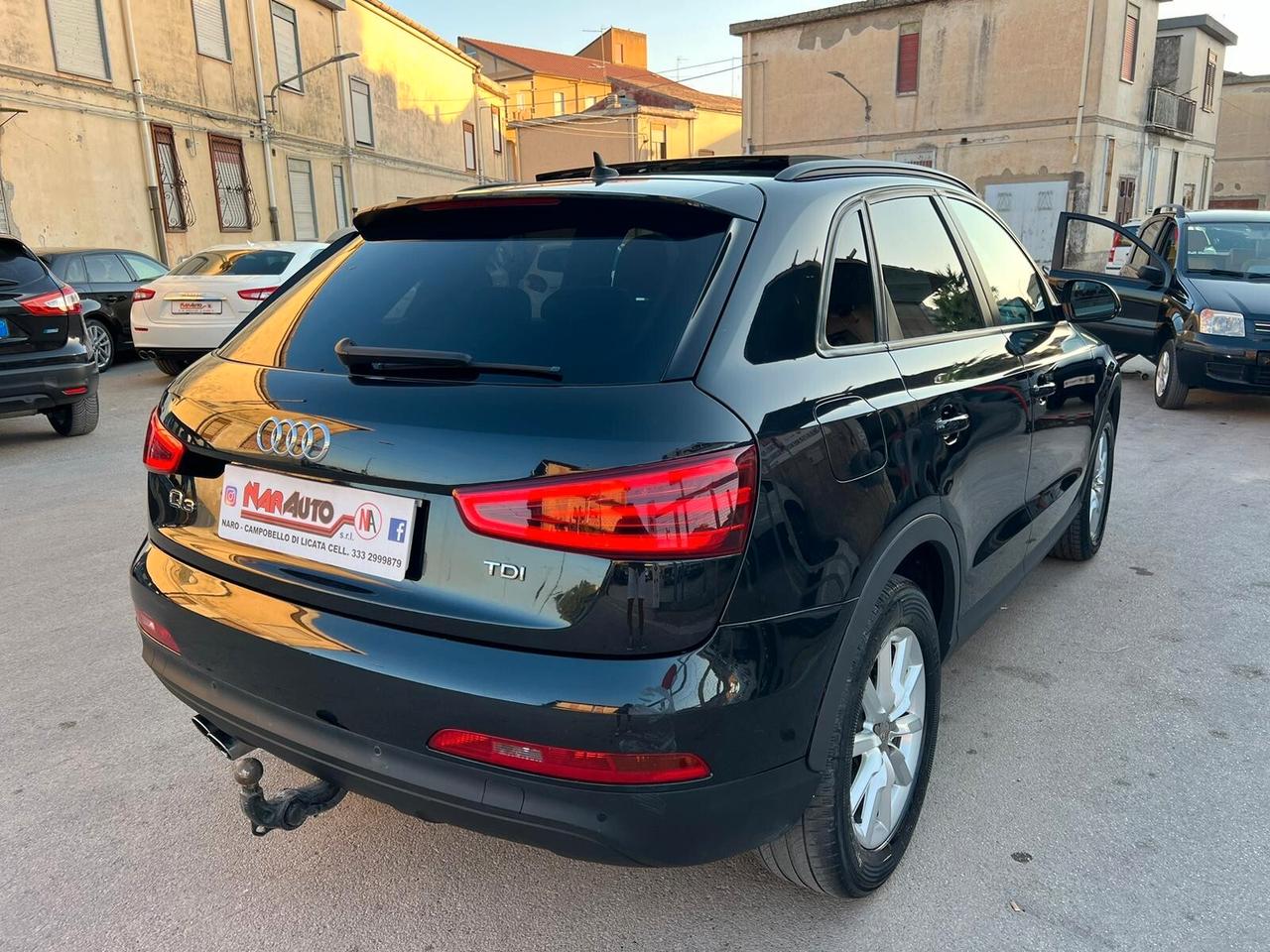 Audi Q3 2.0 TDI 140CV TETTO PANORAMICO APRIBILE