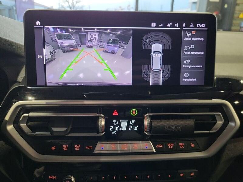 BMW X3 xDrive 20d 190cv Automatica MH48V con Gancio Traino