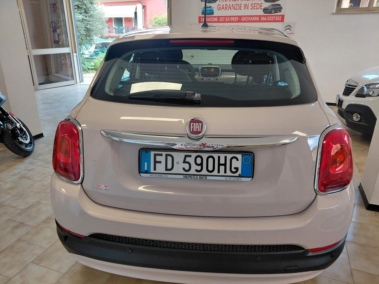 FIAT 500X ANNO 2016 DS 1.6 ADATTA NEOPATENTATI KM 129 MILA