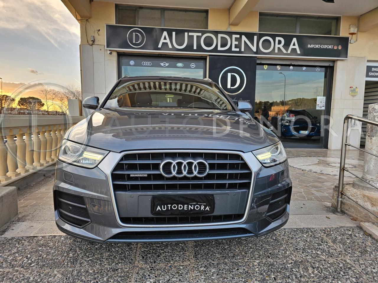 Audi Q3 2.0 TDI 184 CV quattro S tronic#S-LINE#LED#XENO#NAVI#GANCIO TRAINO