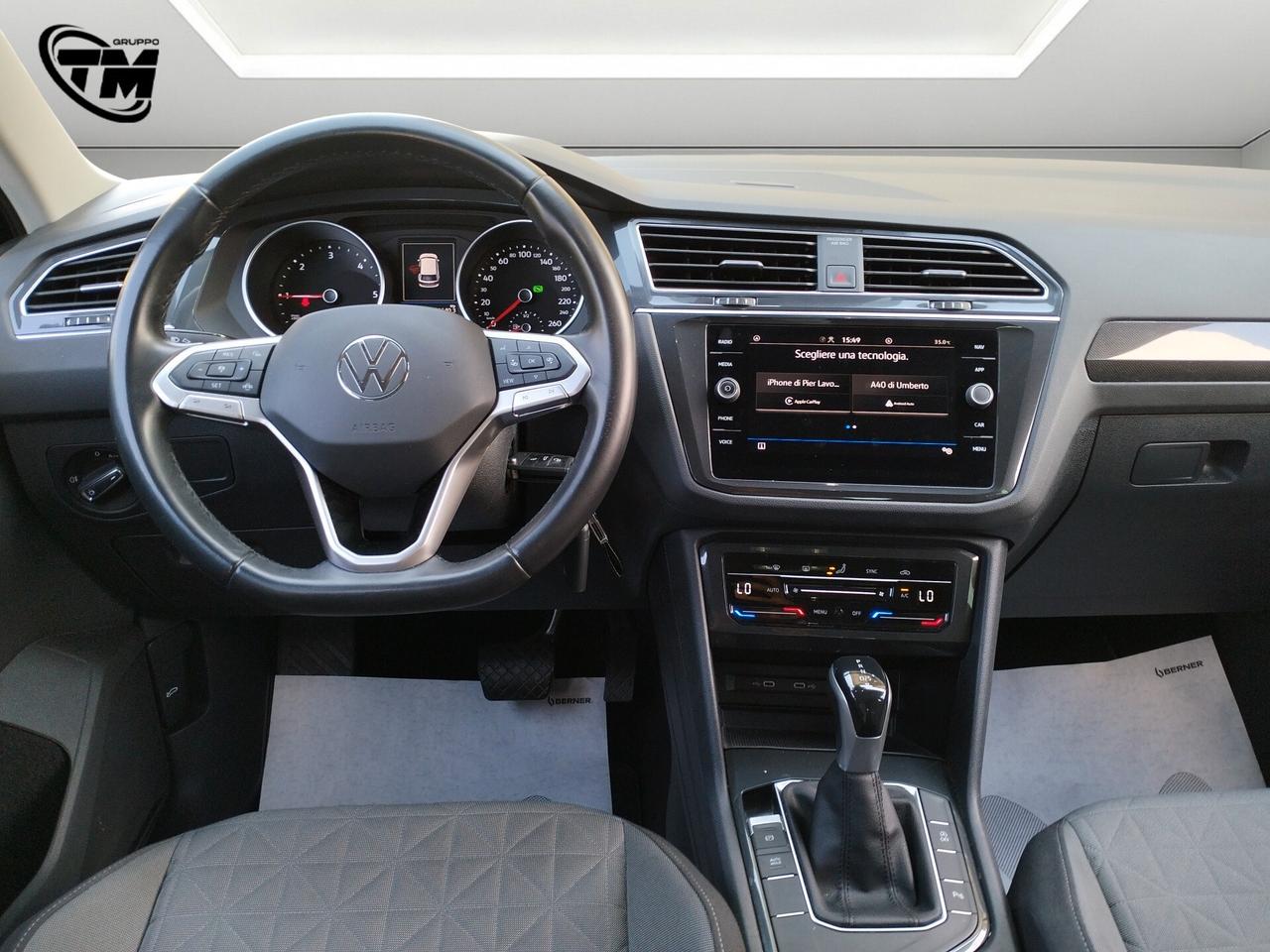 Volkswagen Tiguan, II 2021 2.0 tdi Life 150cv dsg IVA ESPOSTA