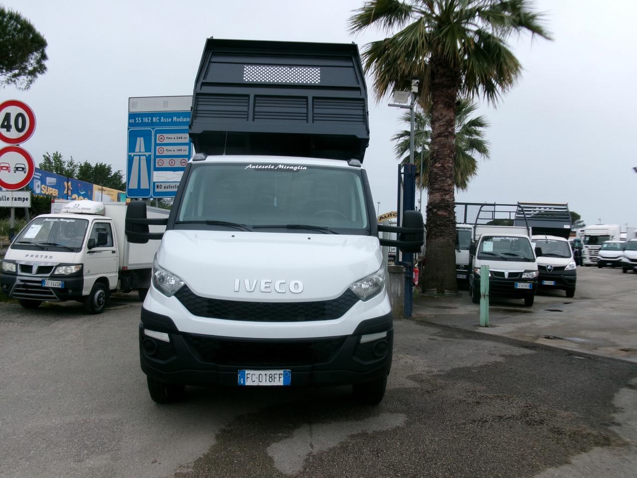 Iveco Daily 60C15 3000 150CV E5 RIBALTABILE TRILATERALE NUOVO PORTATA 27 QUINTALI