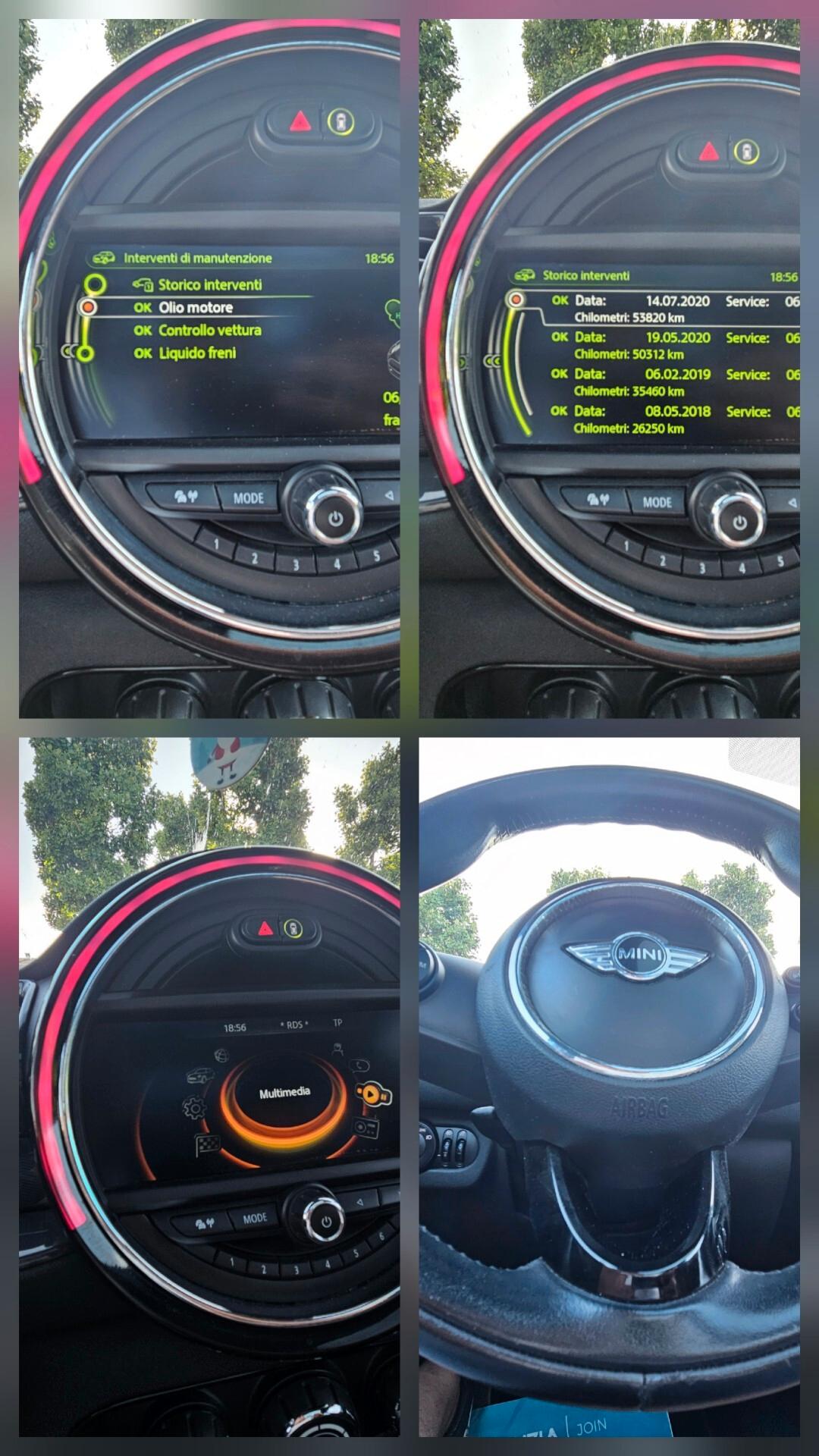 Mini Clubman Benzina Automatica E6B tetto/navi