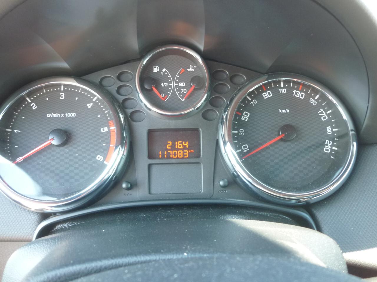 Peugeot 207 1.6 8V HDi 112CV CC Allure Km 117.000