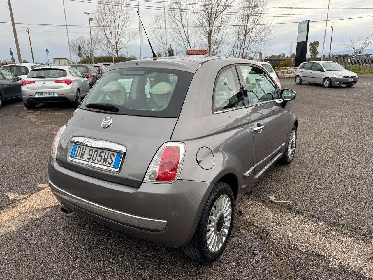 Fiat 500 1.2 BENZ LOUNGE NEOPATENTATI 2009