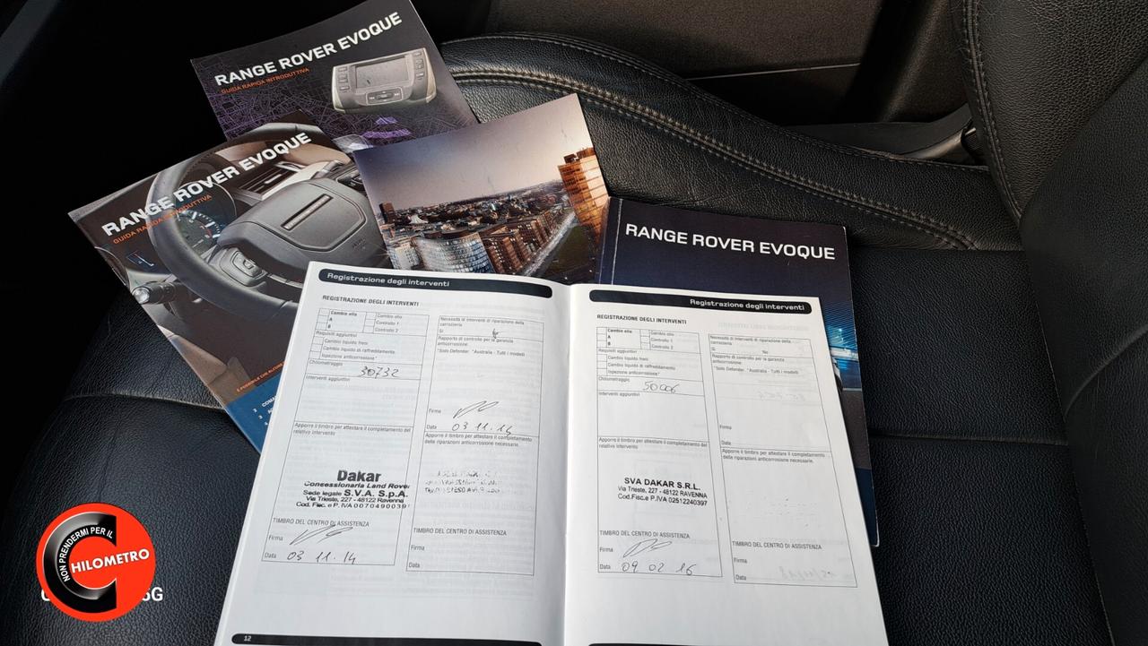 Range Rover Evoque 2.2 TD4 150cv Automatico Pronta Consegna