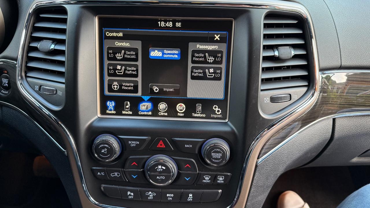 Jeep Grand Cherokee Grand Cherokee 3.0 V6 CRD 250 CV Multijet II Overland