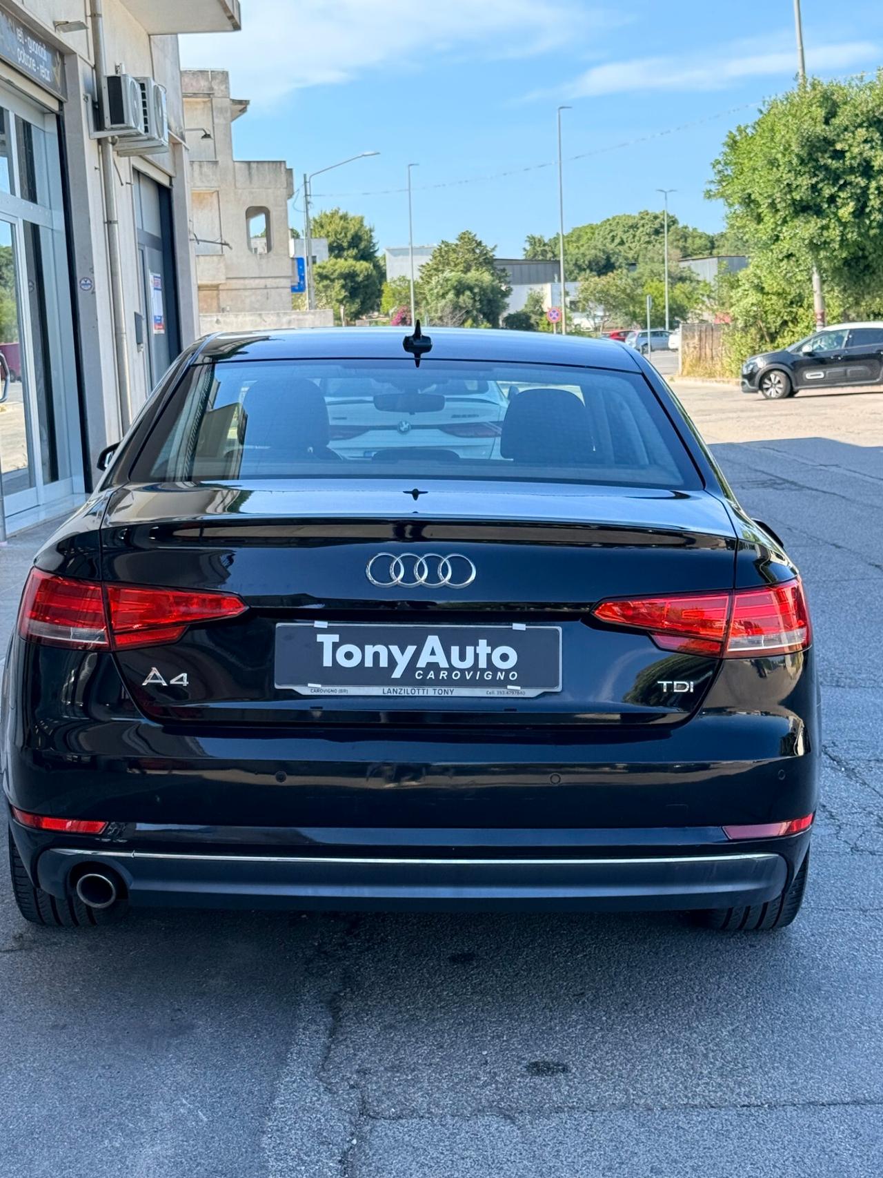 Audi A4 2.0 TDI Business 122cv s-tronic NAVI,BLUETOOTH,TELEFONO,LED,KM CERTIFICATI,UNI PROP.