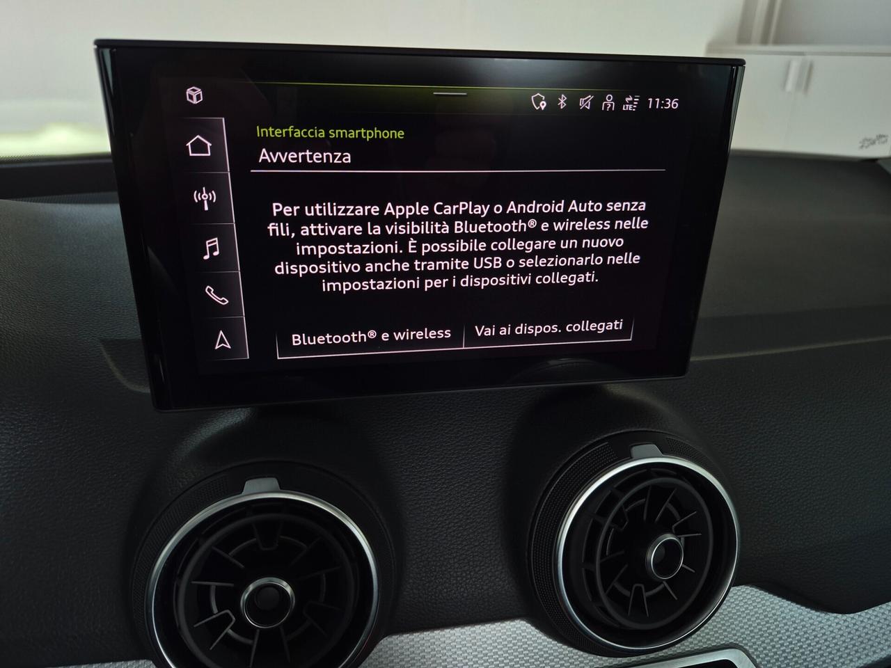 Audi Q2 1.5 TFSI ADVANCED S-TRONIC LED APPLE CAR PLAY/ANDROID AUTO RETROCAMERA C.17 ACC SEDILI RISCALDABILI LANE ASSIST