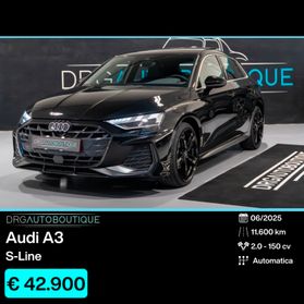 Audi A3 SPB 35 TDI 110 kW S tronic S line edition 19"/MATRIX/TETTO/SONOS