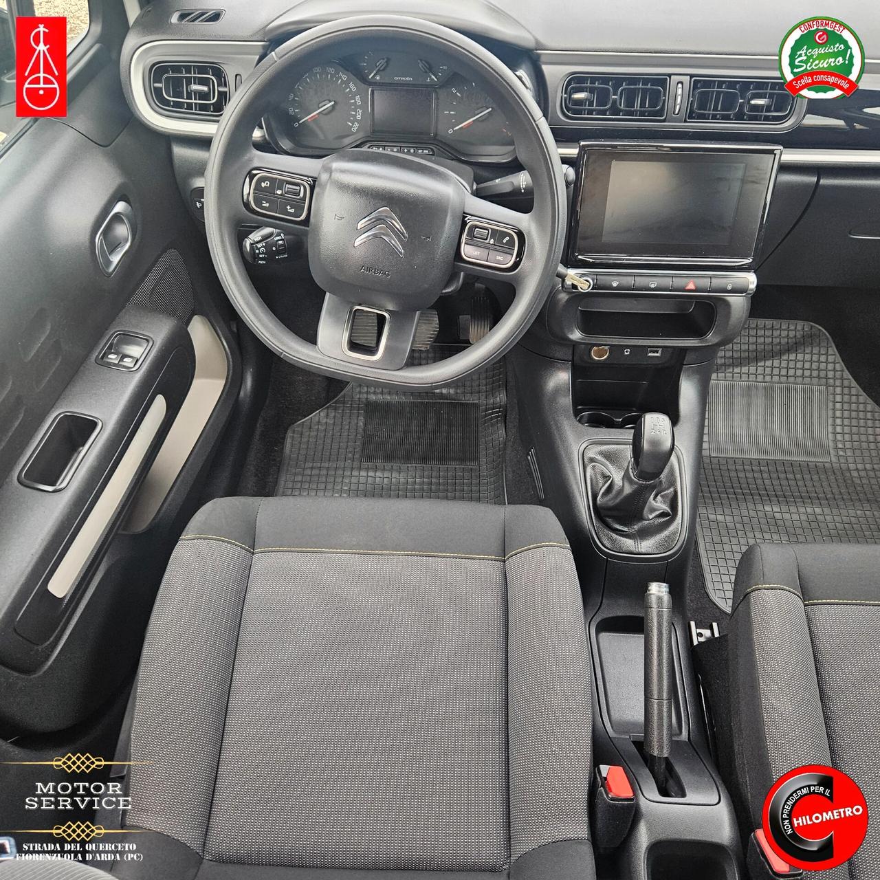 Citroen C3 1.2 82 NEOPATENTATI 55000km da 89€ mese