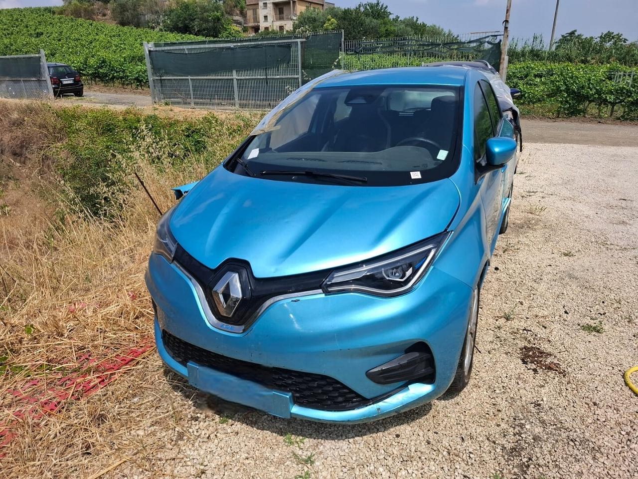 RENAULT ZOE R135 INTENS SINISTRATA FULL ELETTRIC
