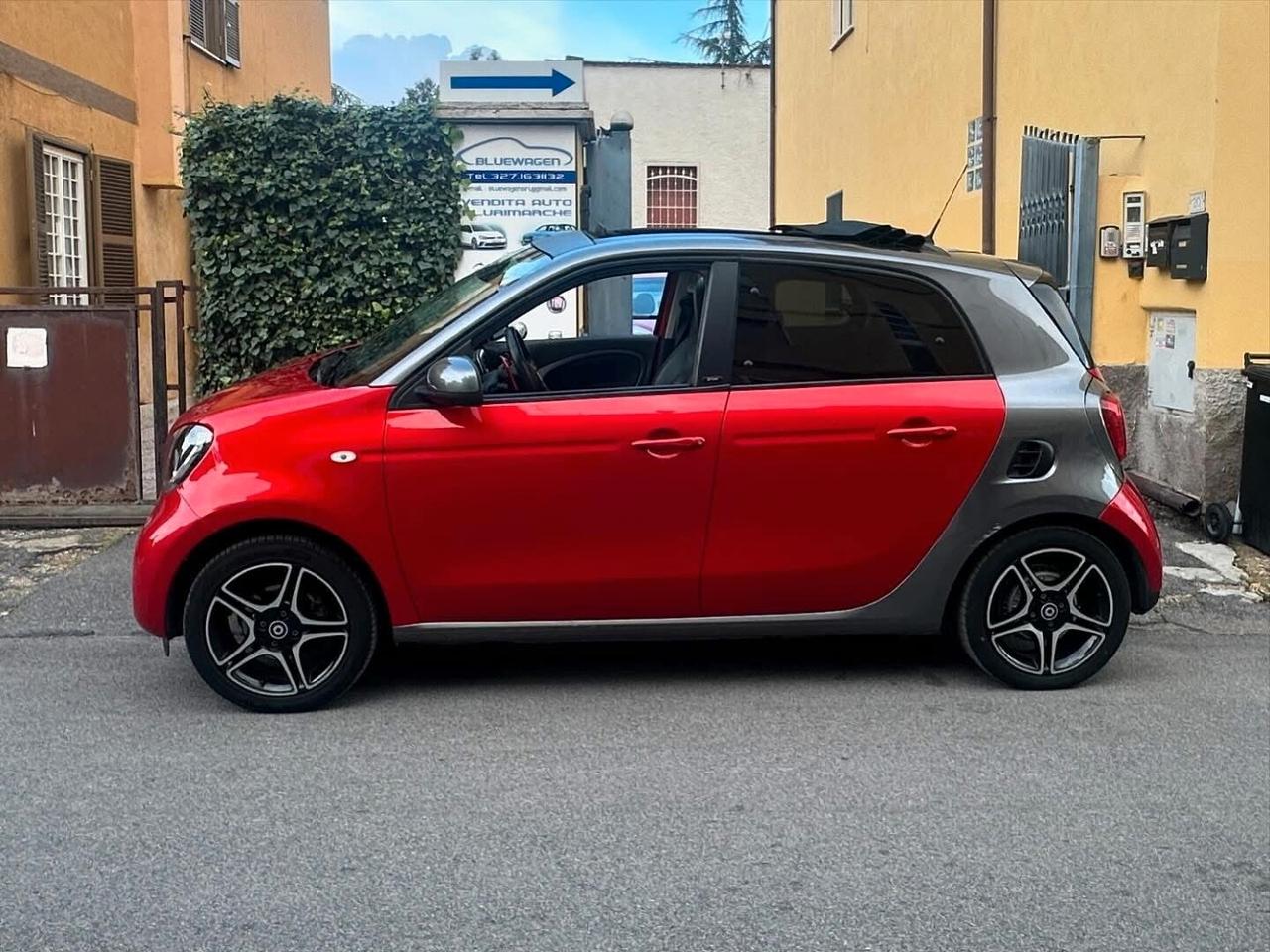 Smart ForFour 0.9 Turbo CABRIO 90cv AUTOMATICA PELLE NAVI RETROCAMERA FINANZIABILE